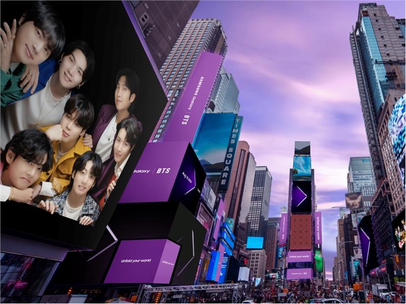 Samsung, yeni ürünlerin gelişini Dünyaca ünlü K- pop grubu BTS iş birliğiyle kutluyor!