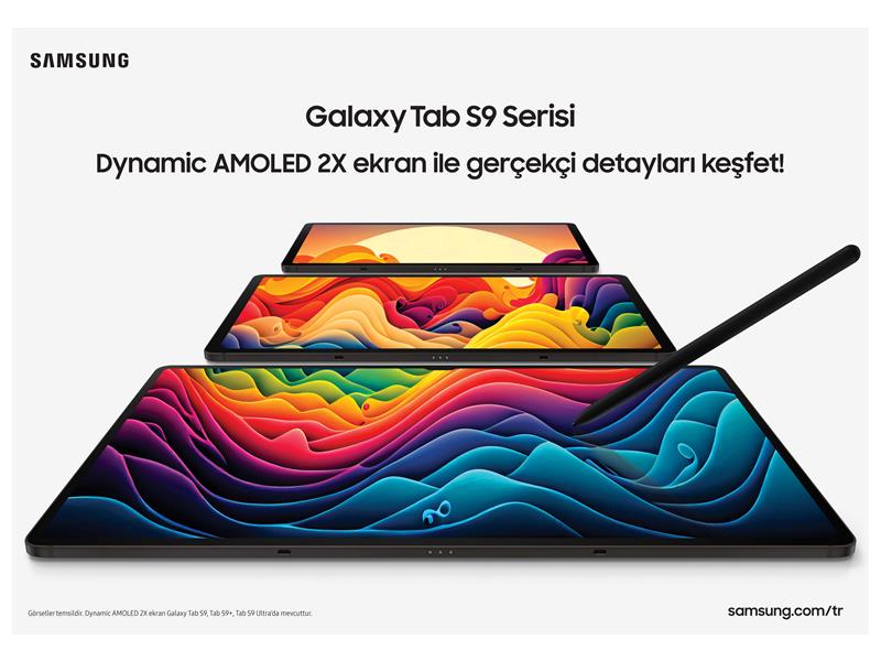 Samsung Galaxy Tab S9 Serisi, Galaxy'nin Premium Deneyimini Tablete Taşıyacak Yeni Standartları Belirliyor
